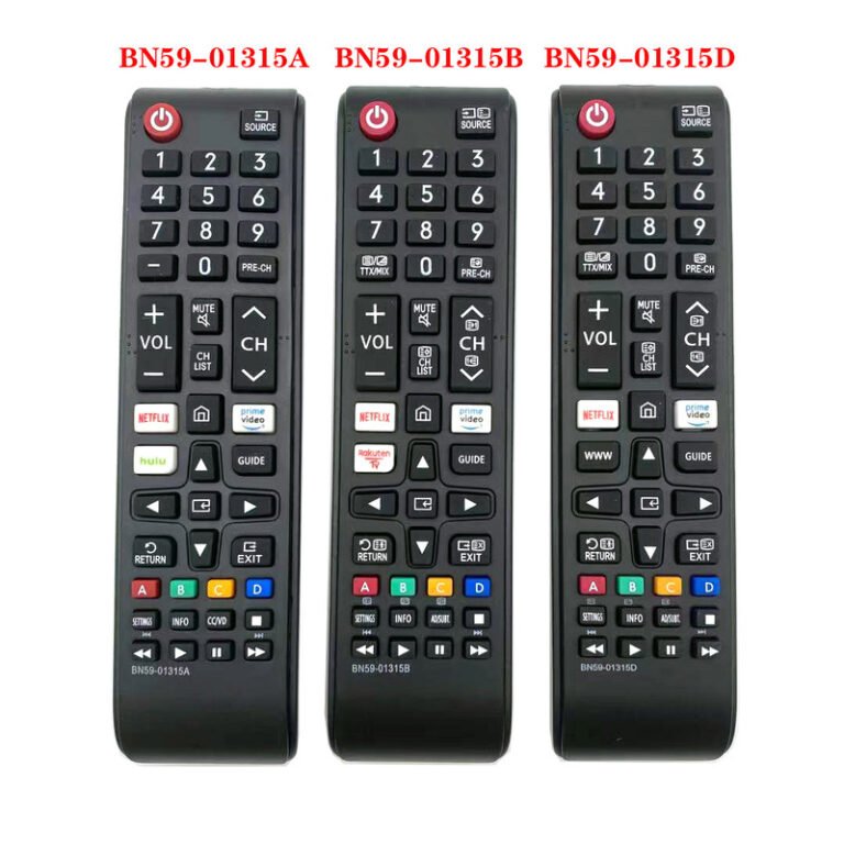 Samsung TV Remote Control BN59-01315B Replacement
