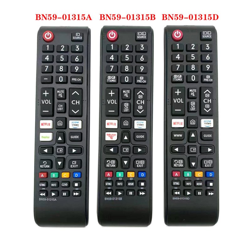 Samsung-compatible BN59-01315B infrared replacement TV remote control