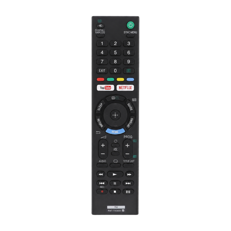 RMT-TX300E Replacement Remote for Sony TVs