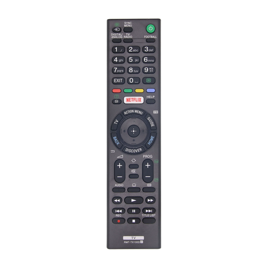 RMT-TX100D Replacement Remote for Sony TVs